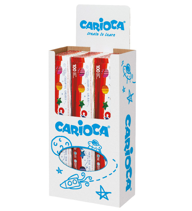 Pisaki Carioca Joy 100 szt. display 33 opak. (51019)