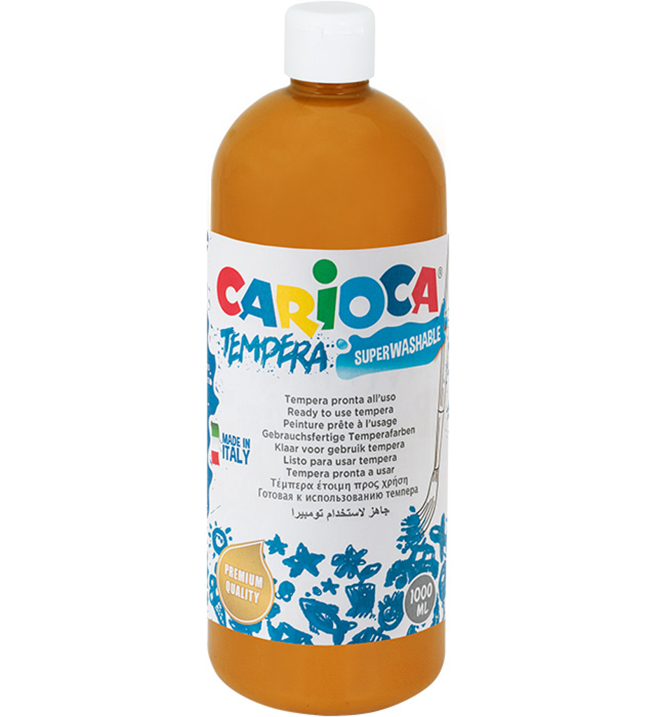 Farba Carioca tempera 1000 ml (KO030/07) brąz jasny