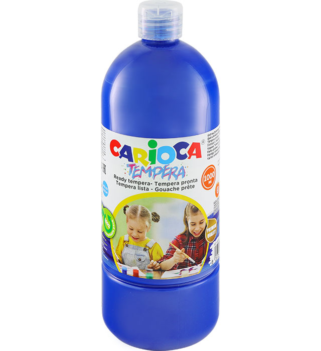 Farba Carioca tempera N 1000 ml (40430/17) granatowa